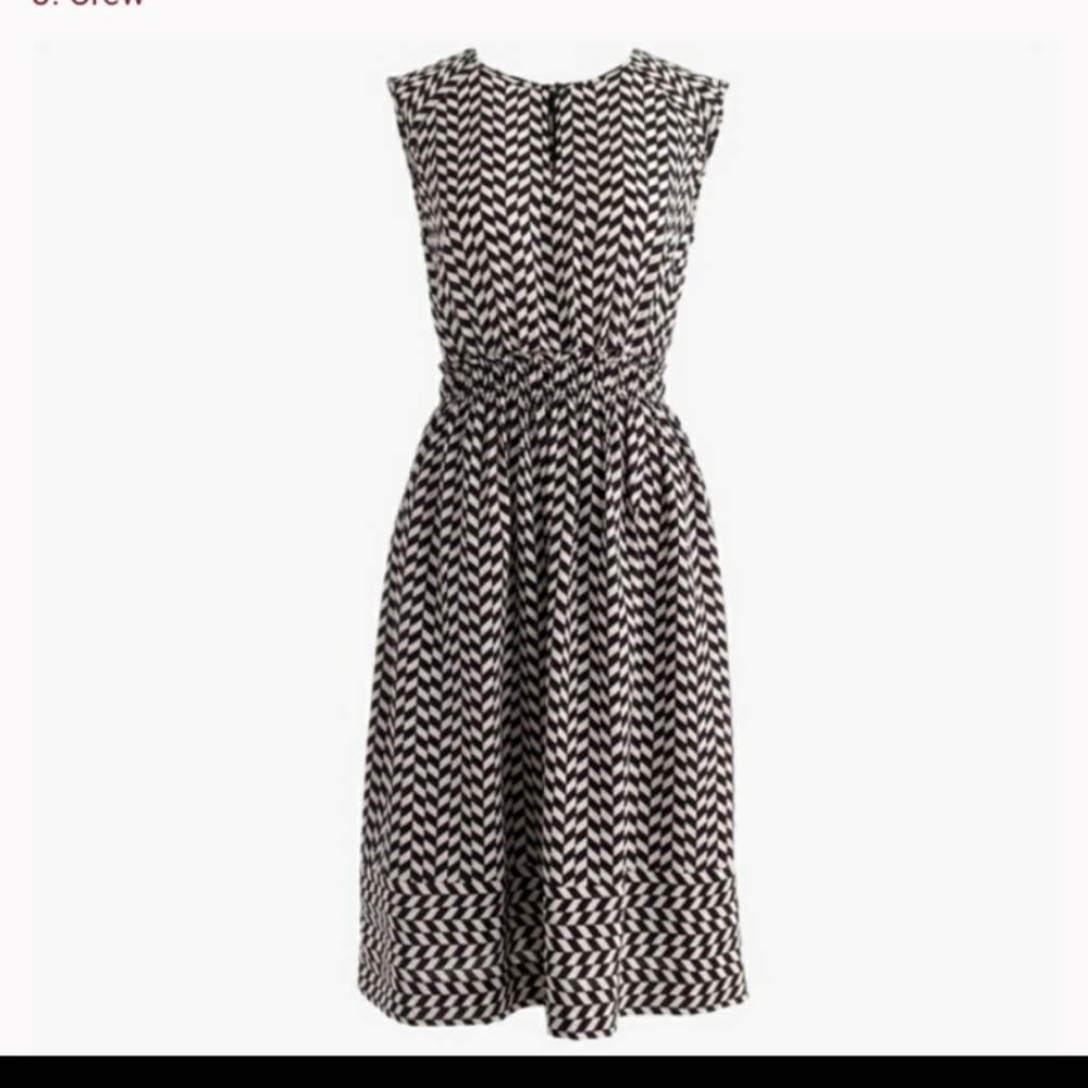 TODAY⚡️J.CREW  Classic Look 100%  Silk Dress sz 2